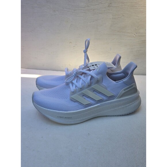 New Adidas Ultraboost 5 Triple White Running Shoes Light Boost Women's 11 ID8848 - Picture 5 of 11